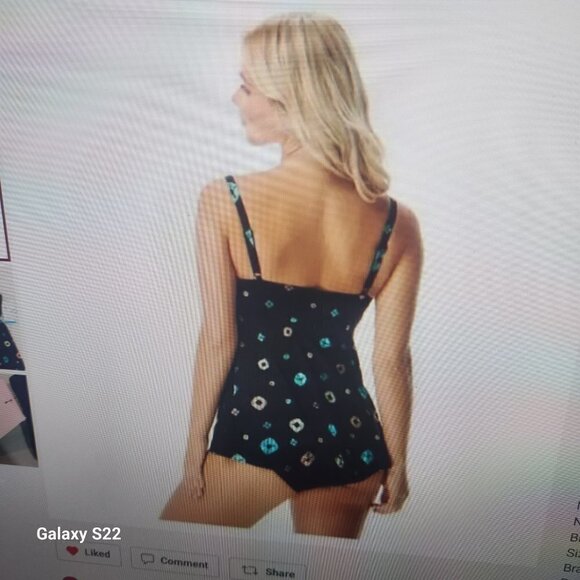 CocoReef Shapemaker Wrap Tankini Top. NWT. Size 8/32 C - Picture 2 of 10